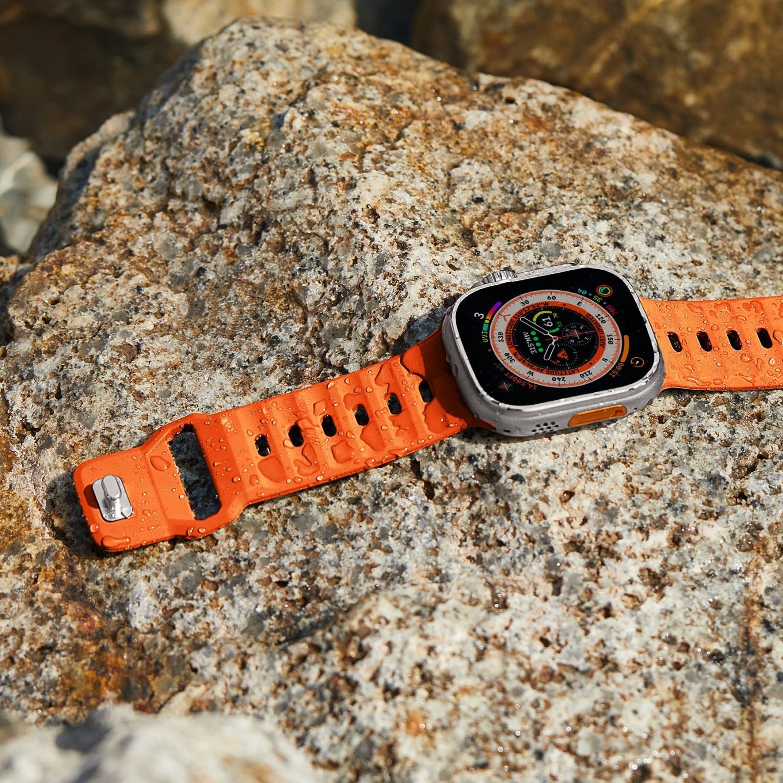 Sportarmband „Ultra“ für Apple Watch Ultra, Ultra 2 & Ultra 3 (26mm breit)