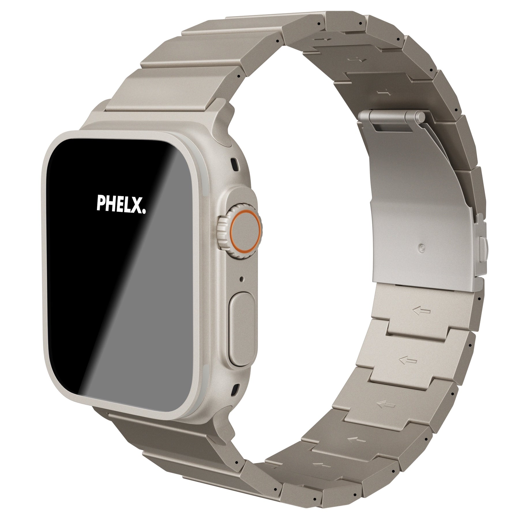 Titan (Grad 2) Gliederarmband für Apple Watch Ultra, Ultra 2 & Ultra 3