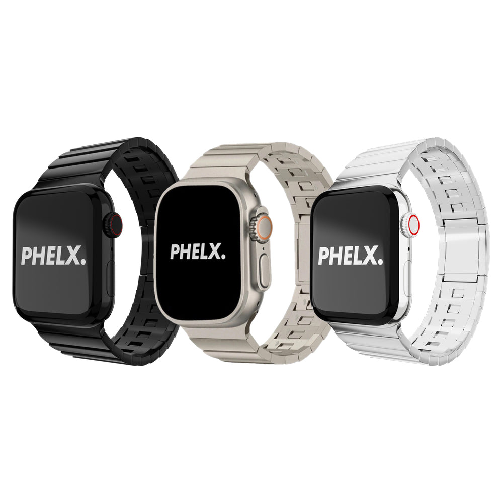 Gliederarmband "Aurum" für Apple Watch (Kürzen ohne Werkzeug)