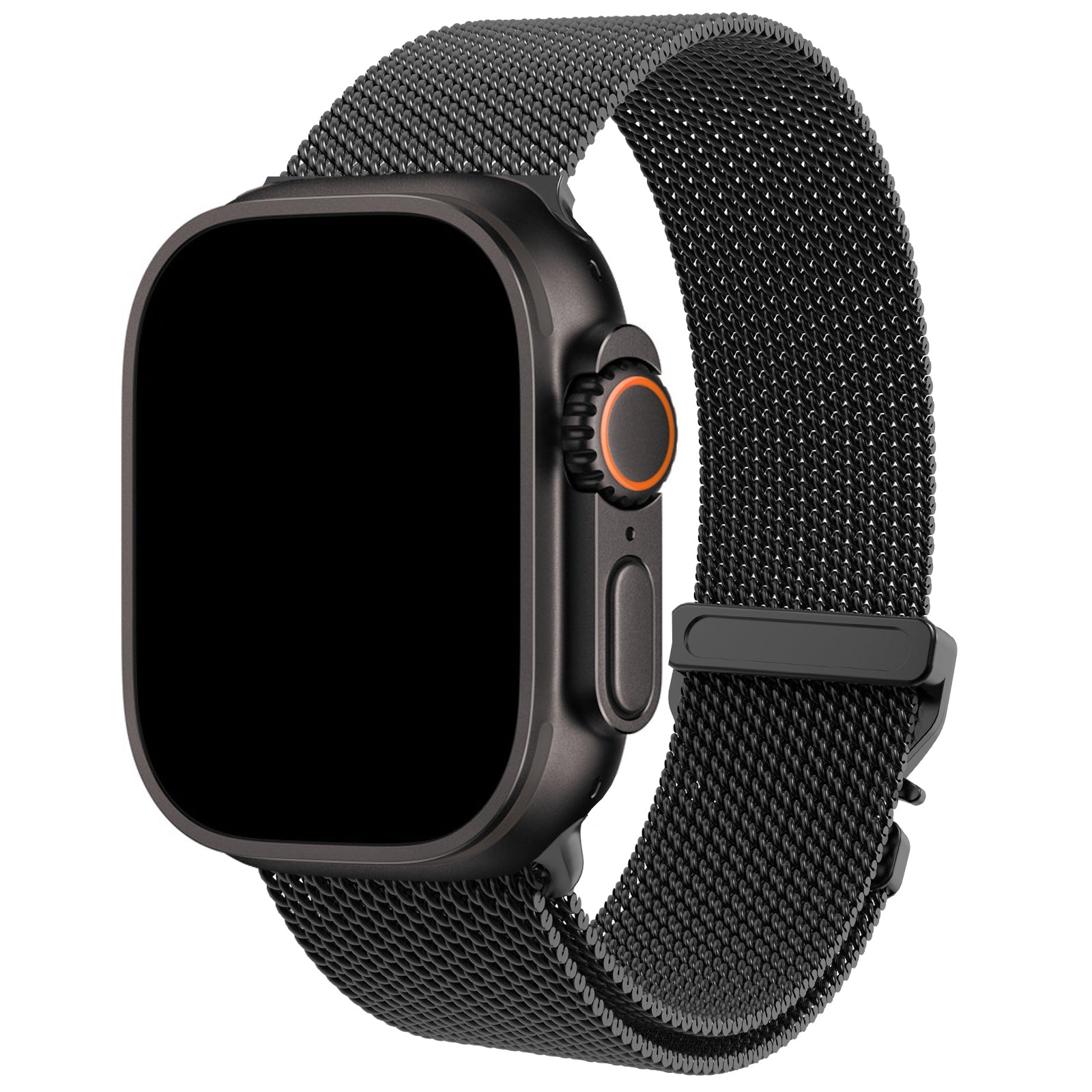 Milanaise Armband mit Schließe im Fallschirm-Stil für Apple Watch