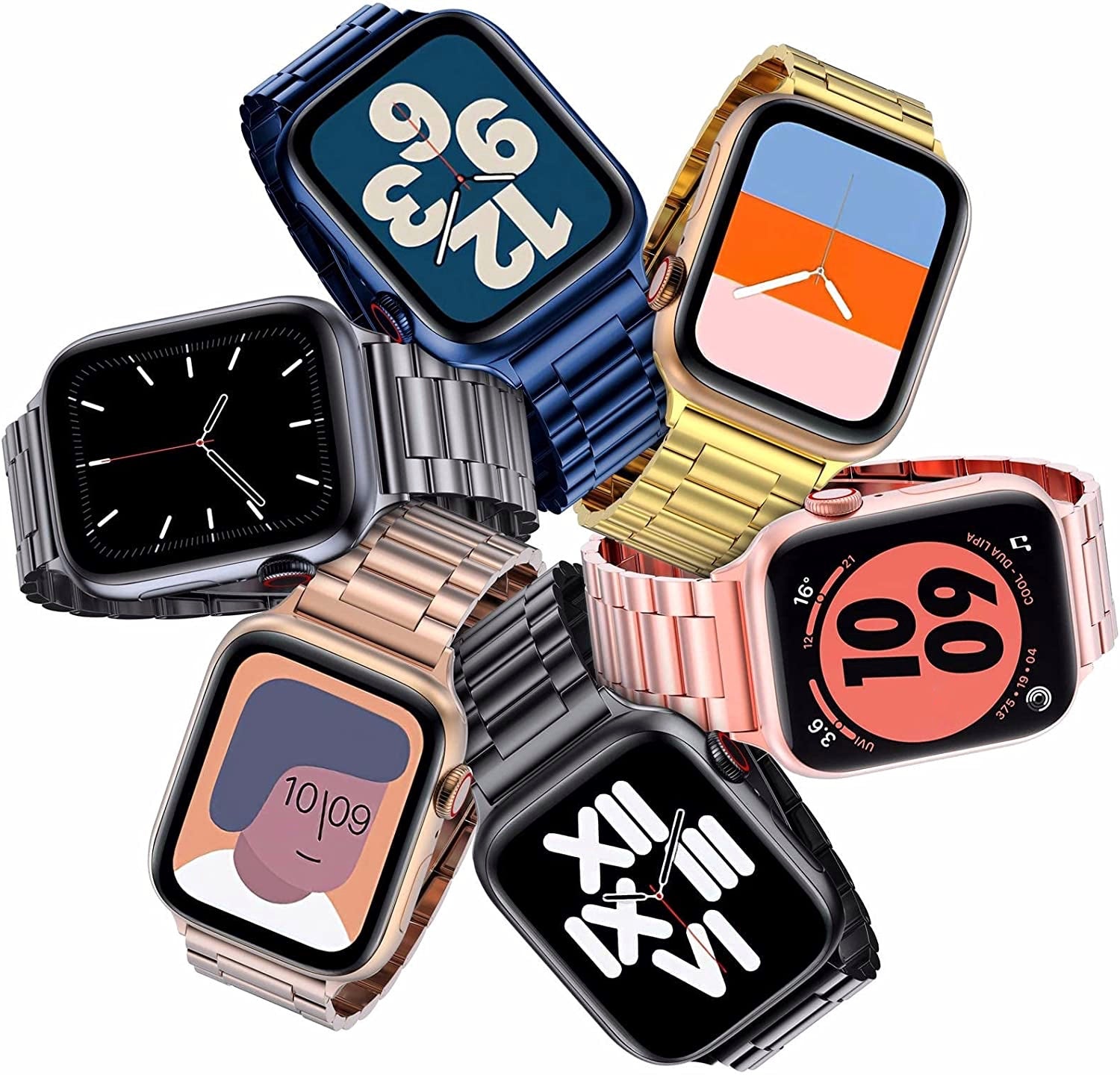 Gliederarmband „Klassik“ für Apple Watch