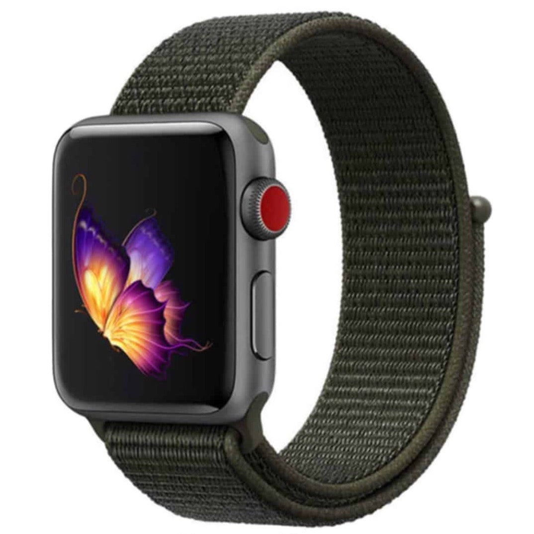 Apple Watch Sport Loop Armband in Cargo Khaki