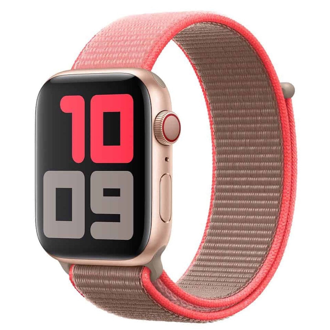 Apple Watch Sport Loop Armband in Ultrapink