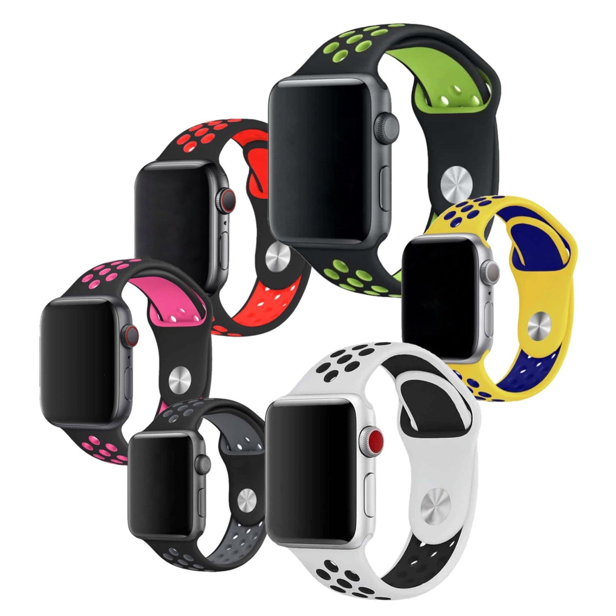 Sportarmband „Dual Color“ für Apple Watch