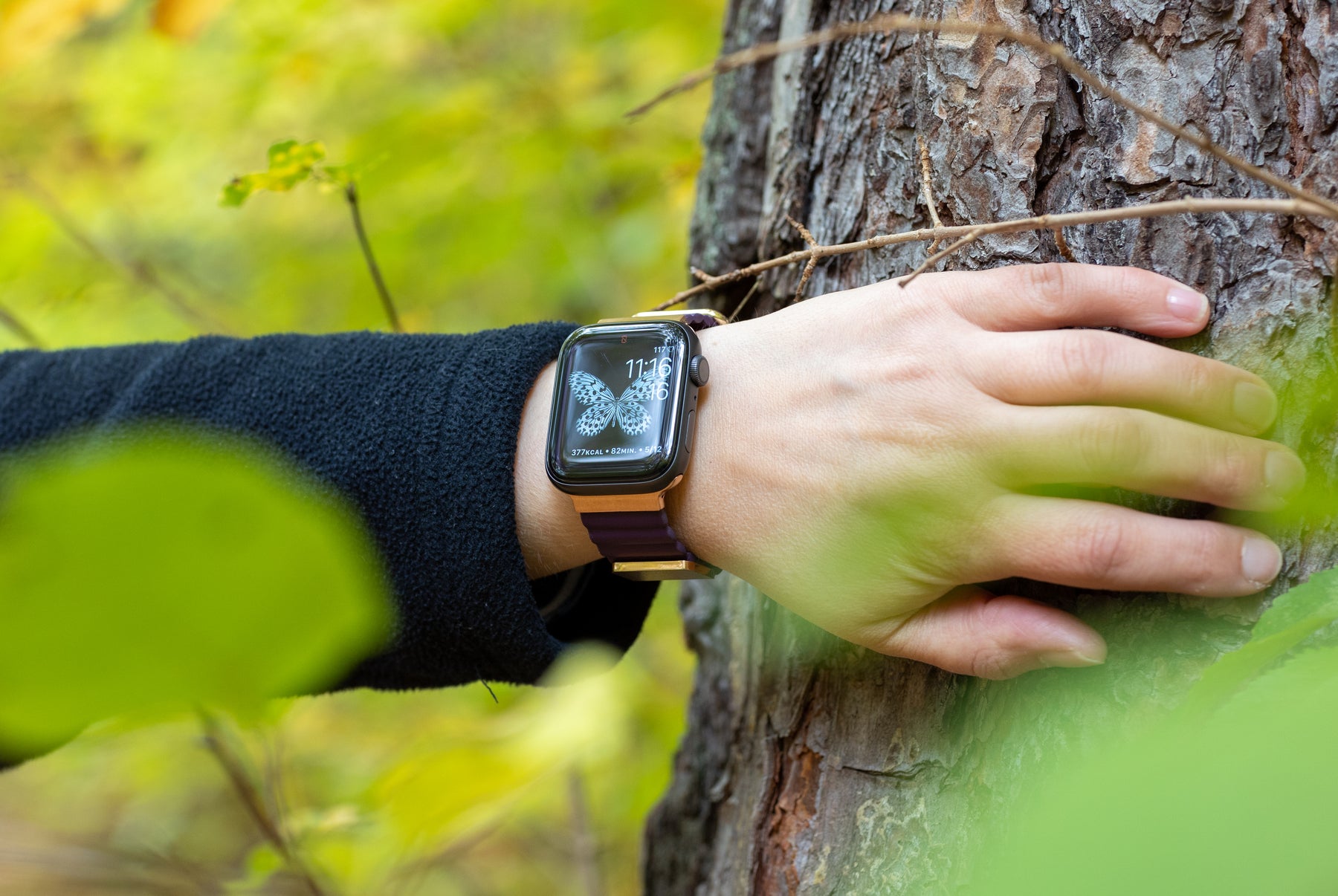 Lederarmband „Elegant“ für Apple Watch