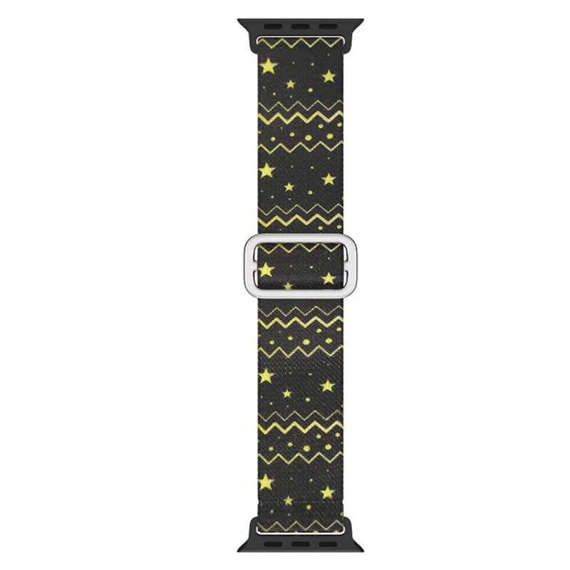 Stoff Loop Armband für Apple Watch „Weihnachtsedition“