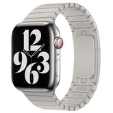 Gliederarmband für Apple Watch | per Knopf kürzen | mit Faltschließe