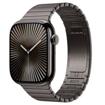 Gliederarmband für Apple Watch | per Knopf kürzen | mit Faltschließe
