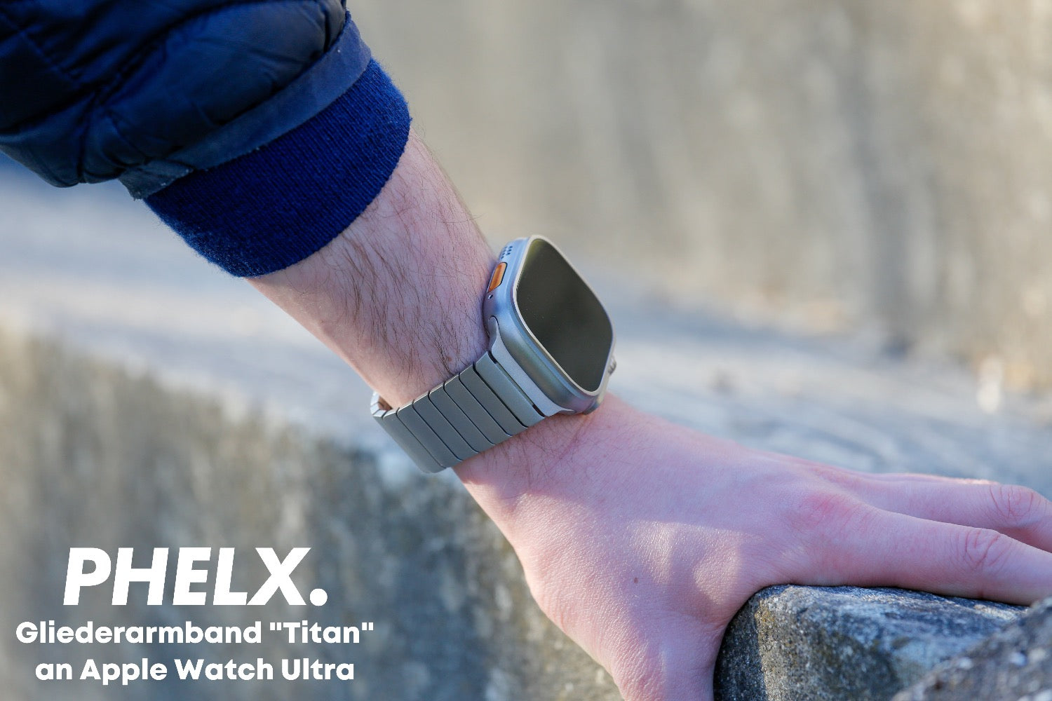 Gliederarmband für Apple Watch