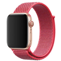 Apple Watch Sport Loop Armband in Hibiskus