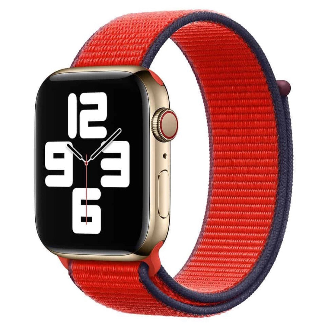 Apple Watch Sport Loop Armband in Rot 2020