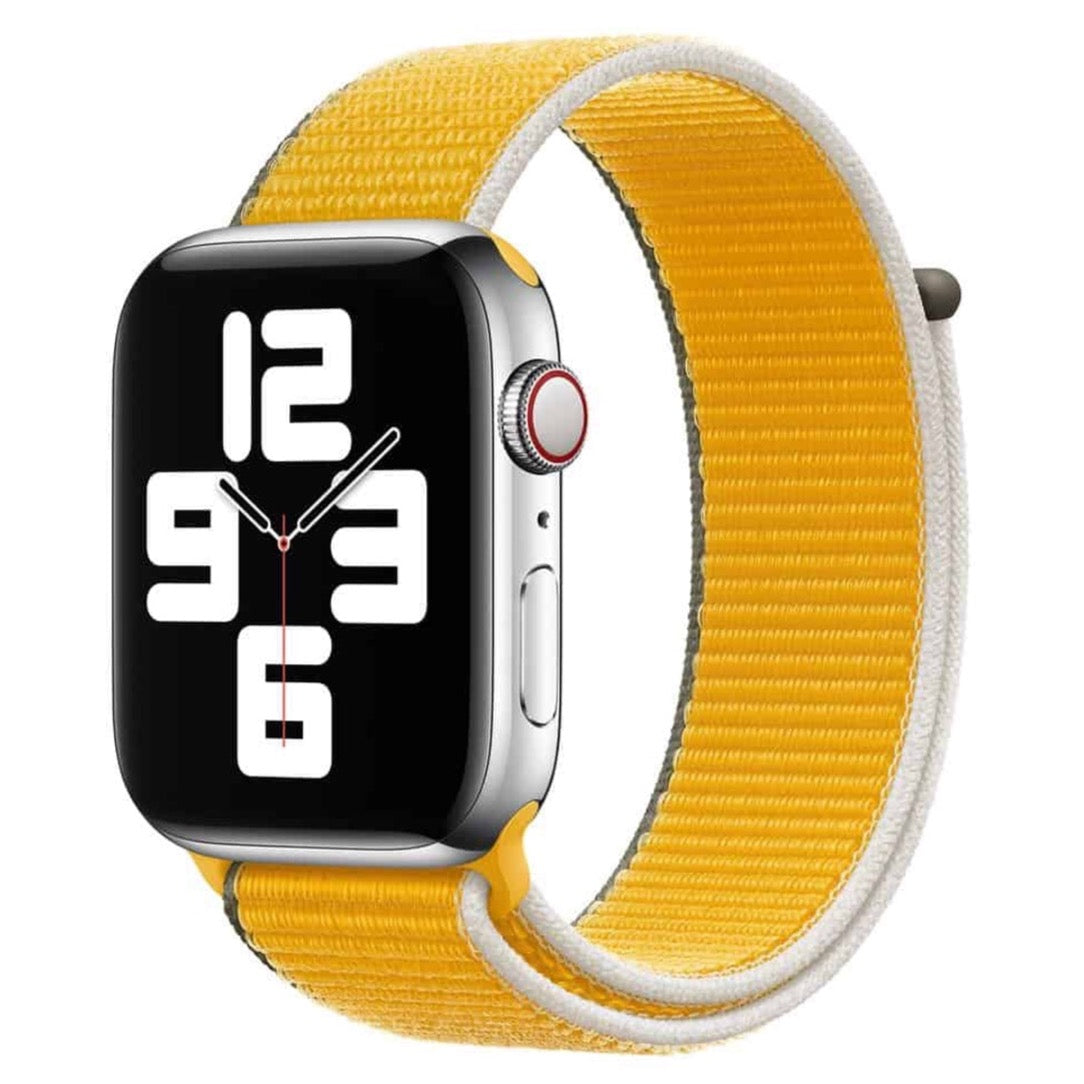 Apple Watch Sport Loop Armband in Sonnenblume