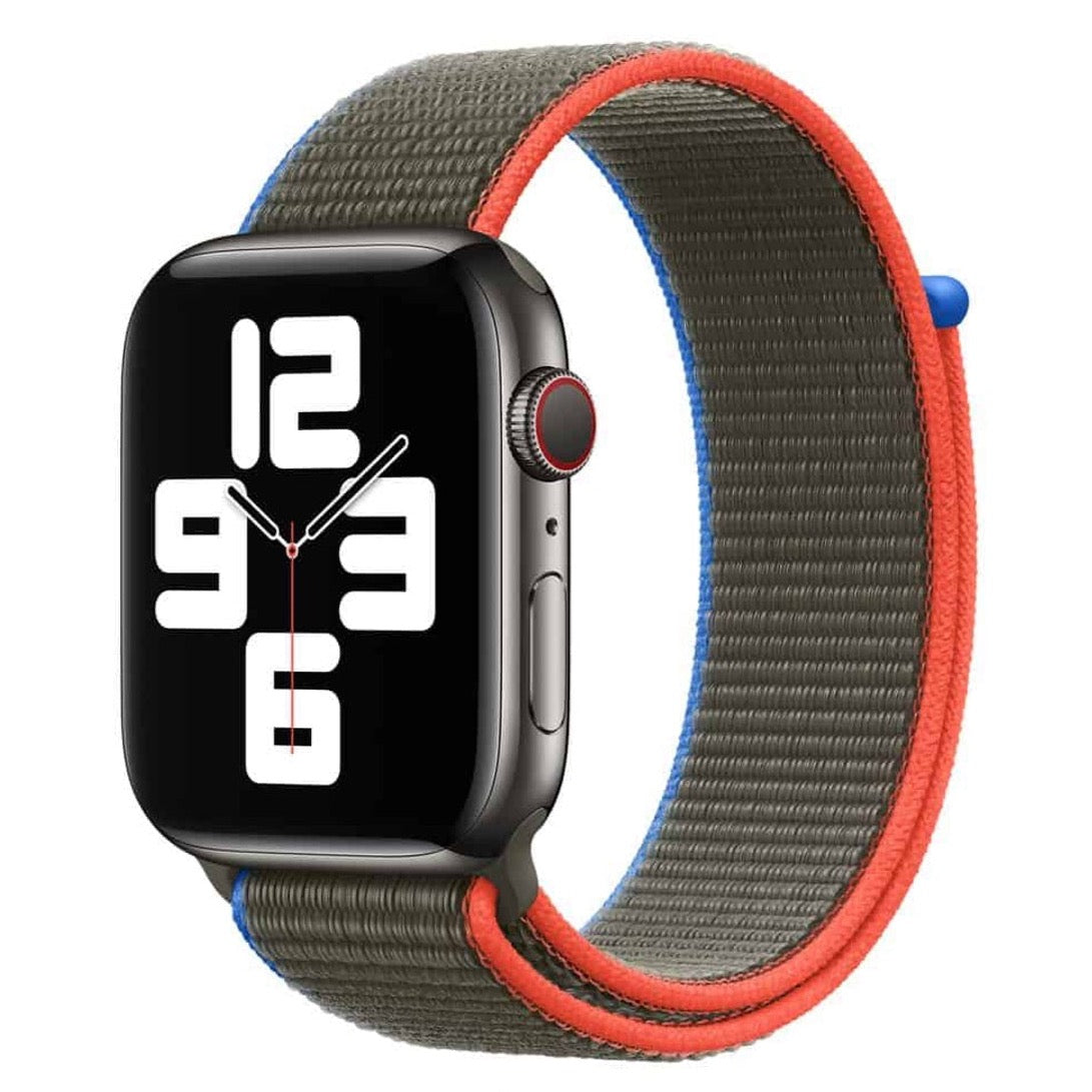 Apple Watch Sport Loop Armband in Oliv