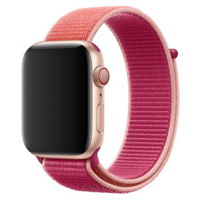 Apple Watch Sport Loop Armband in Granatapfel