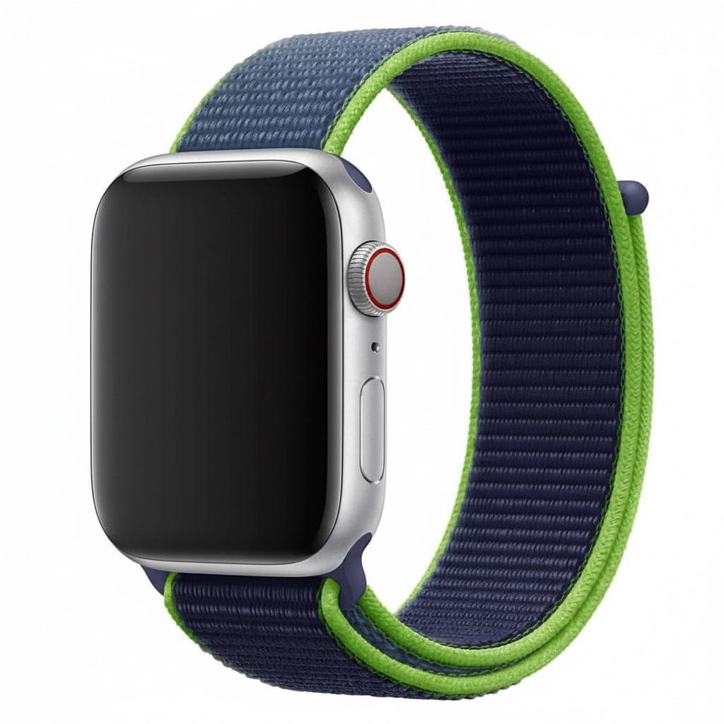 Apple Watch Sport Loop Armband in Neonlimette