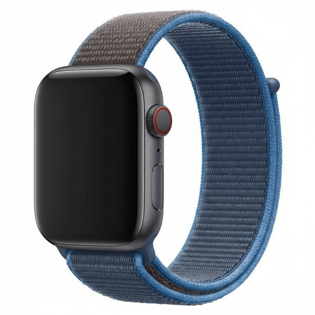 Apple Watch Sport Loop Armband in Surf Blau