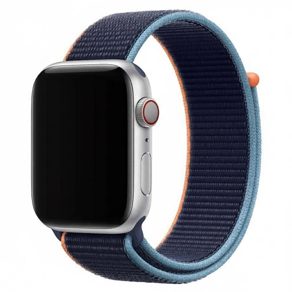 Apple Watch Sport Loop Armband in Dunkelmarine